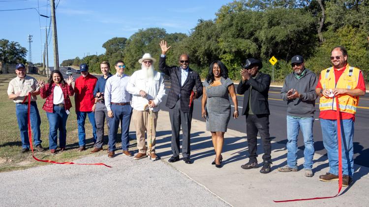 City of Killeen cuts ribbon on first phase of Stagecoach Road improvements — KCEN (Central Texas), Conroe Community news