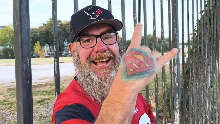 ‘This is my team’ | Texans fan drives from San Antonio to Houston for every home game — KHOU 11 (Houston), Conroe Sports news